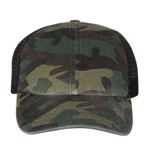 Richardson Garment Washed Printed Trucker Cap