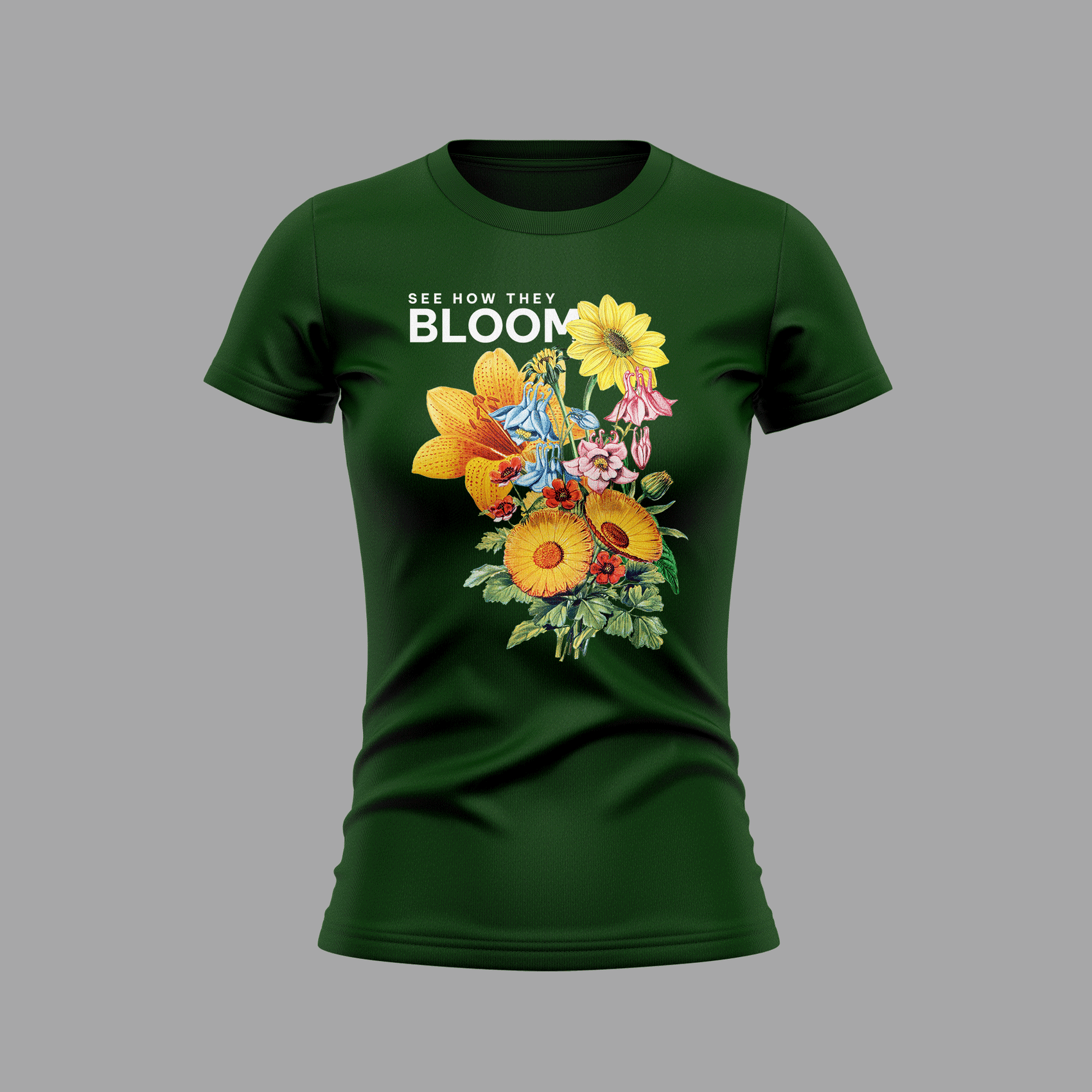 See How They Bloom Baby Tee