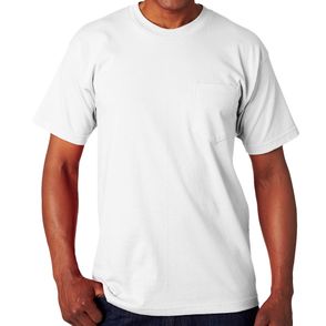Bayside USA Made Heavyweight Pocket T-Shirt
