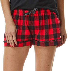 "Boxercraft 3" Women's Flannel Shorts"