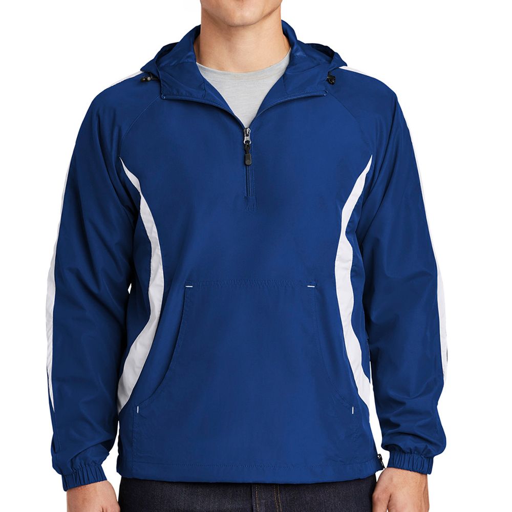 Sport-Tek Colorblock Raglan Anorak
