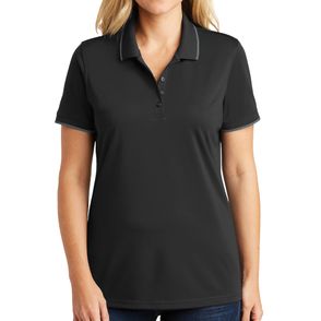 Port Authority Women's Dry Zone UV Micro-Mesh Tipped Polo