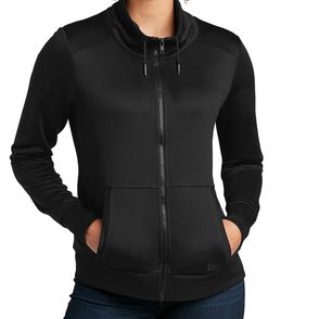 New Era Women's Performance Terry Full-Zip Cowl