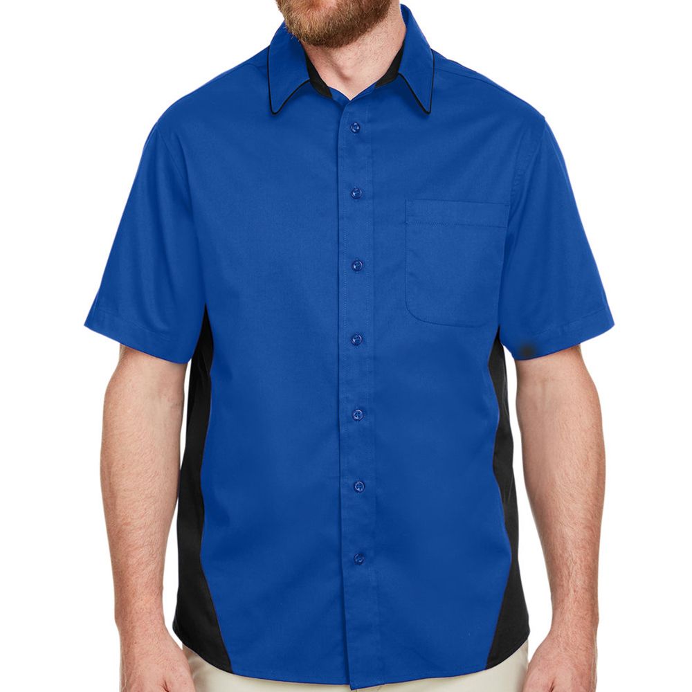 Men's Tall Flash IL Colorblock Short Sleeve Shirt