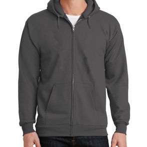 Port & Company Tall Essential Fleece Zip-Up Hoodie