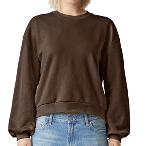 American Apparel Women's ReFlex Fleece Crewneck Sweatshirt
