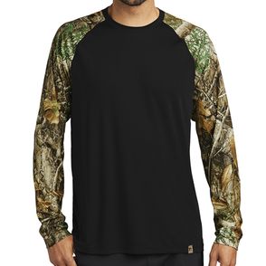 Russell Outdoors Realtree Colorblock Performance Long Sleeve Tee