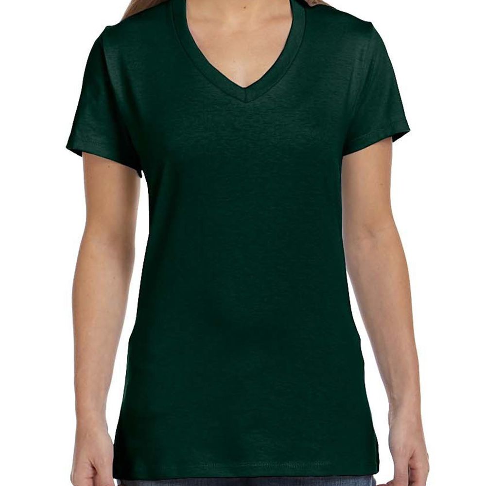 Hanes Nano-T® Women's V-Neck T-Shirt