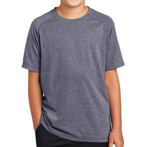 Sport-Tek Kids PosiCharge Tri-Blend Wicking Raglan Tee