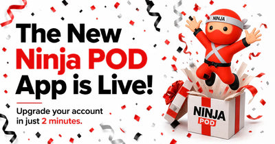 Welcome to the new Ninja POD app!