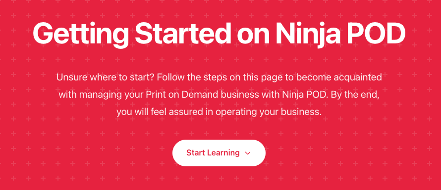 Getting Started - Your Ultimate Ninja POD Guide – NinjaPOD