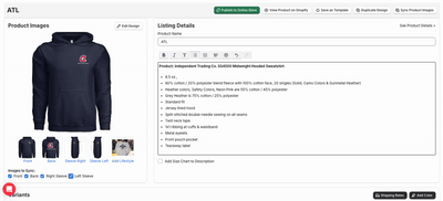 Sync Only the Product Images You Need with Ninja Print on Demand