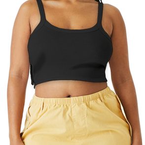 Bella + Canvas Women's Cropped Scoop Tank