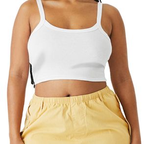 Bella + Canvas Women's Cropped Scoop Tank