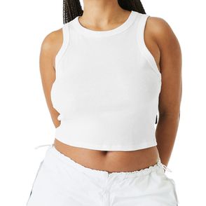 Bella + Canvas Women's Cropped Racerback Tank