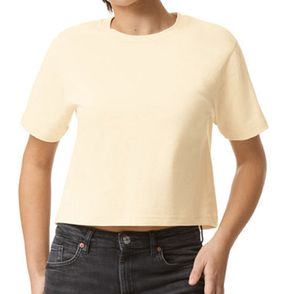 American Apparel Women's Fine Jersey Boxy Tee