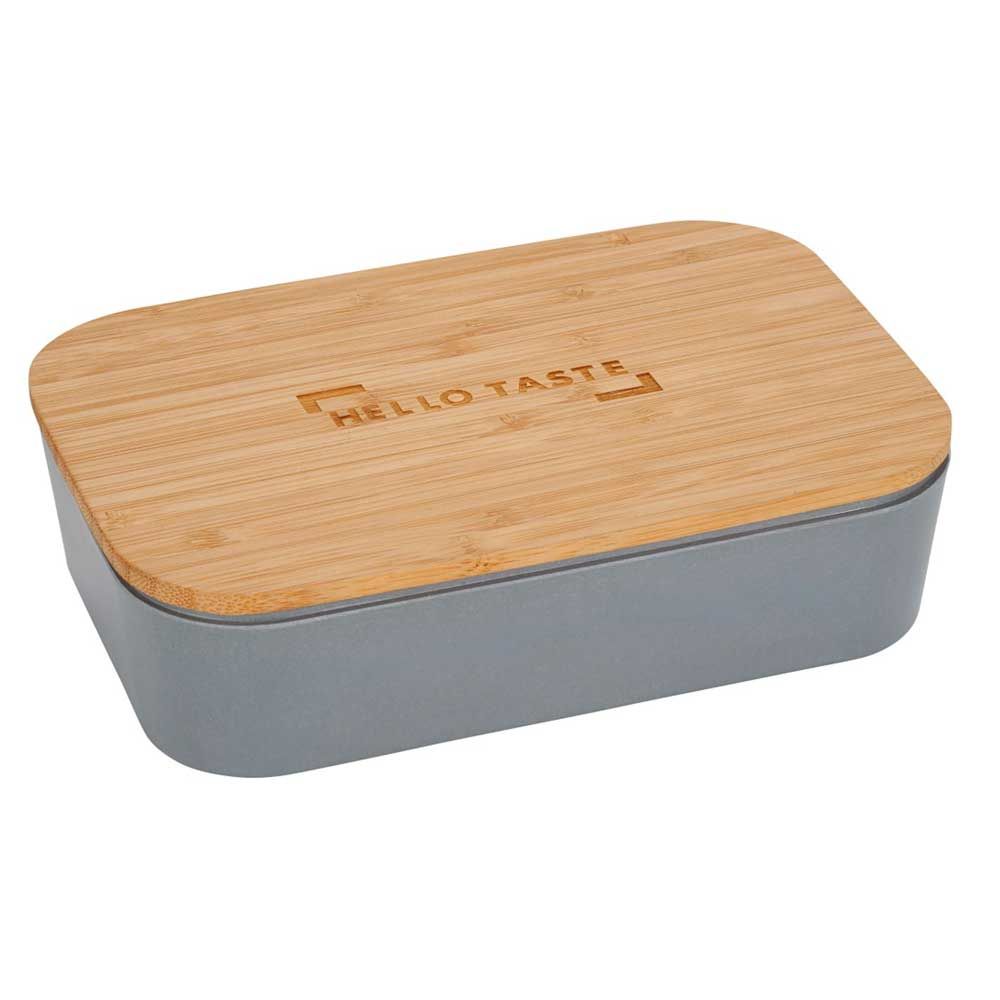 Bamboo Fiber Lunch Box with Cutting Board Lid