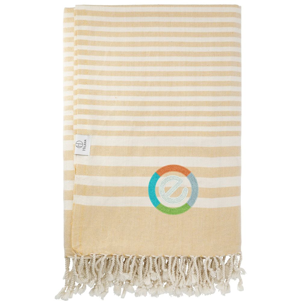 Hilana Upcycled  Fethiye Throw Blanket