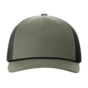Richardson Five-Panel Trucker with Rope Cap