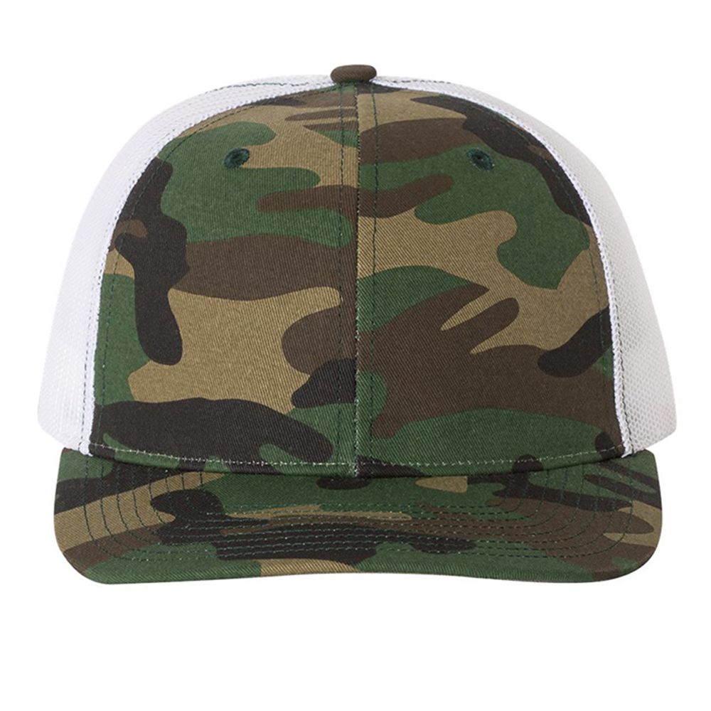 Richardson Patterned Snapback Trucker Cap