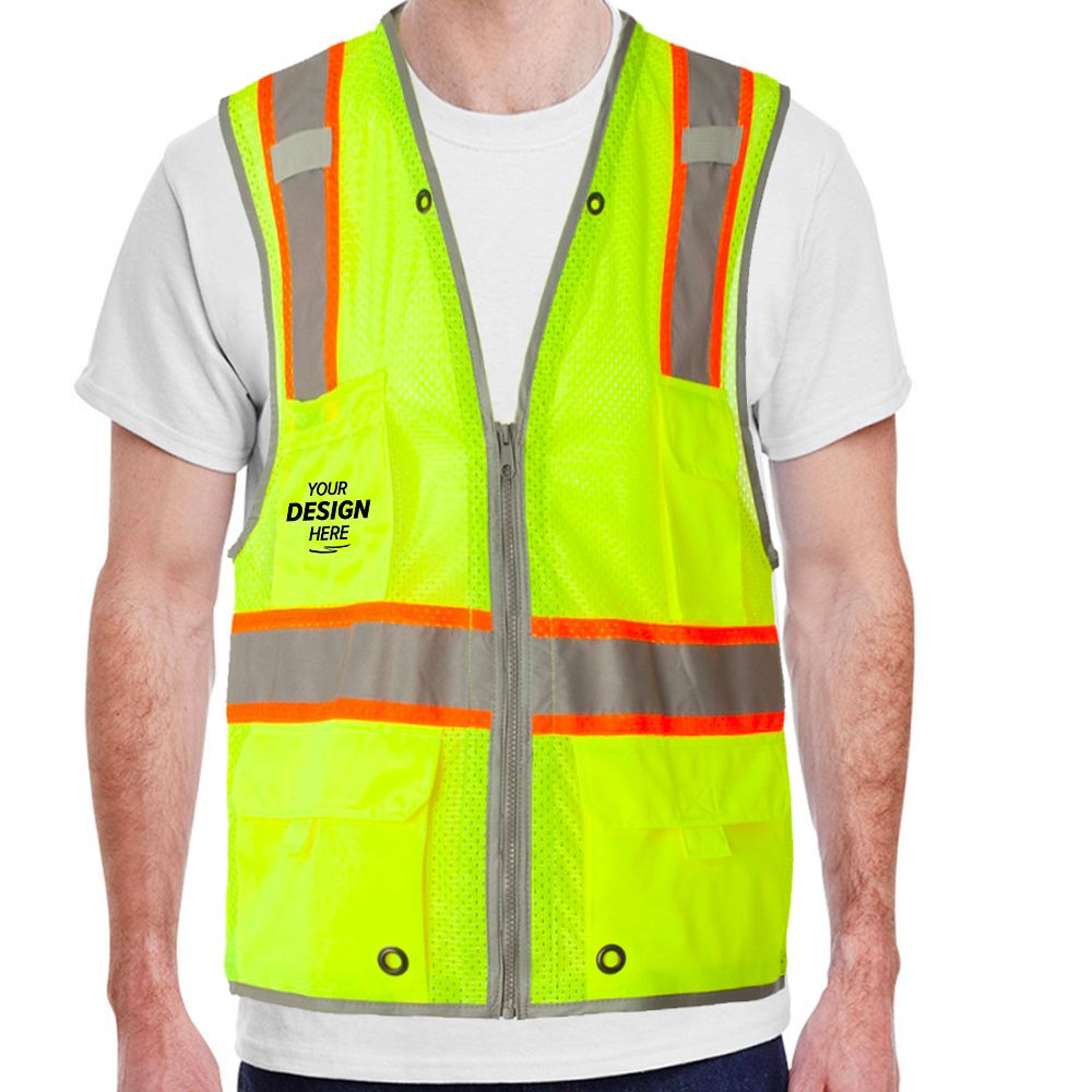 Kishigo Class 2 Brilliant Series Heavy-Duty Safety Vest