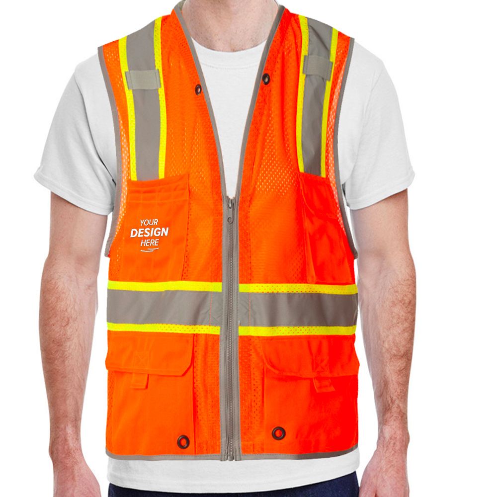 Kishigo Class 2 Brilliant Series Heavy-Duty Safety Vest