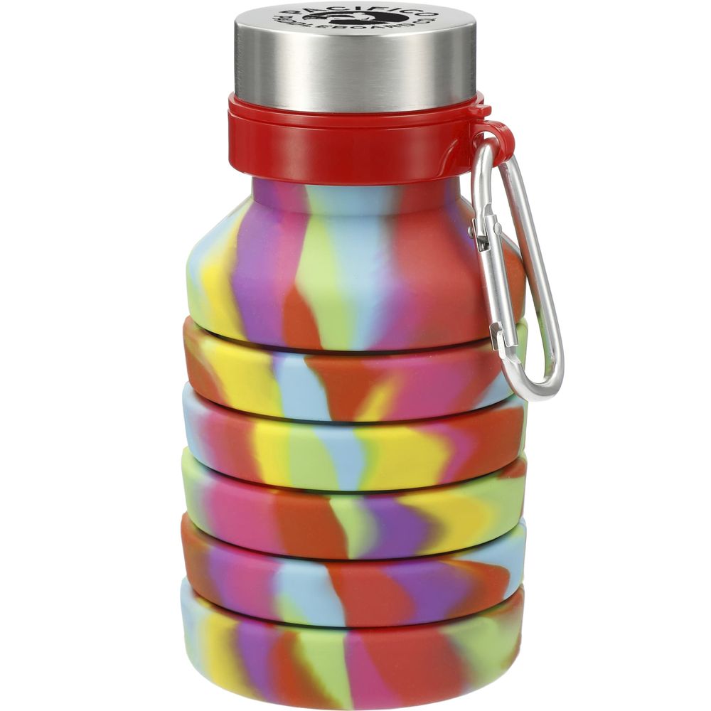 Zigoo Silicone Collapsible Bottle 18oz - Tie Dye