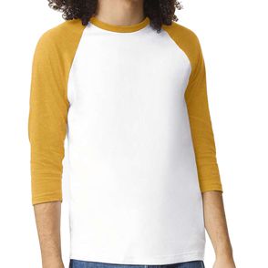 American Apparel CVC 3/4 Sleeve Tee