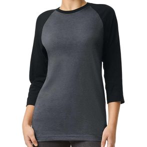 American Apparel CVC 3/4 Sleeve Tee