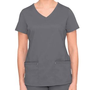 Healing Hands Women's 2-Pocket Juliet Stylish V-Neck Top