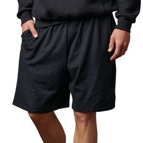 "Russell Athletic 9" Cotton Classic Jersey Shorts with Pockets"