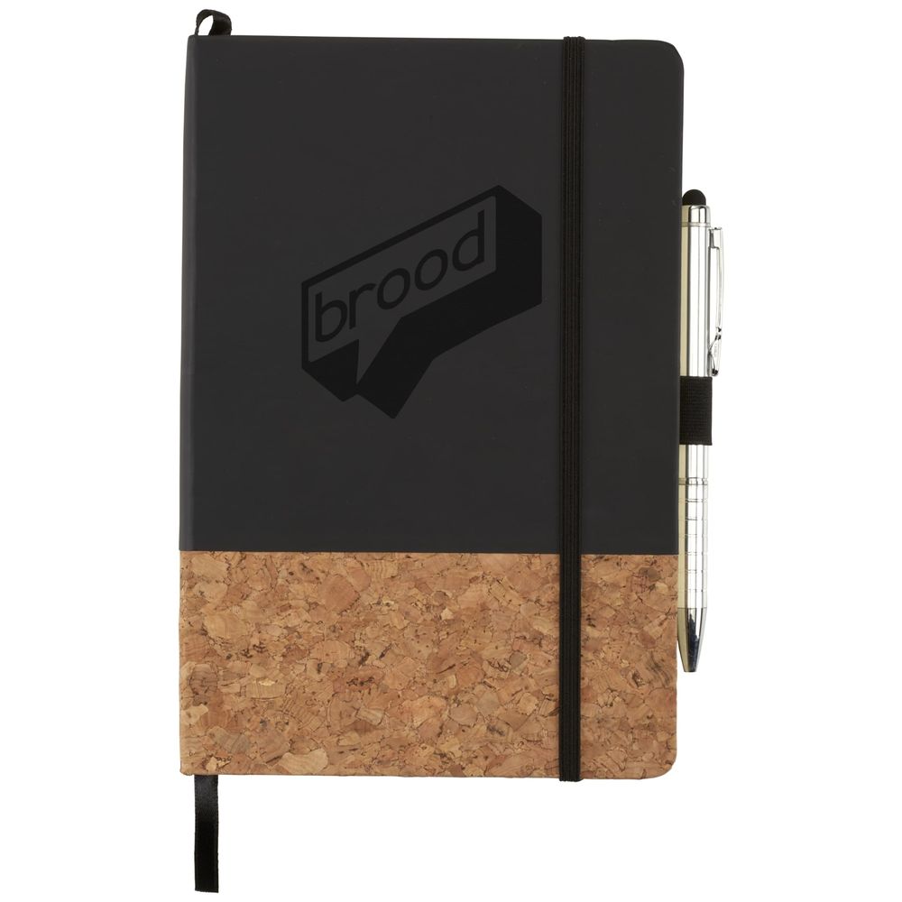 "5.5" x 8.5" Lucca Cork Hard Bound JournalBook®"