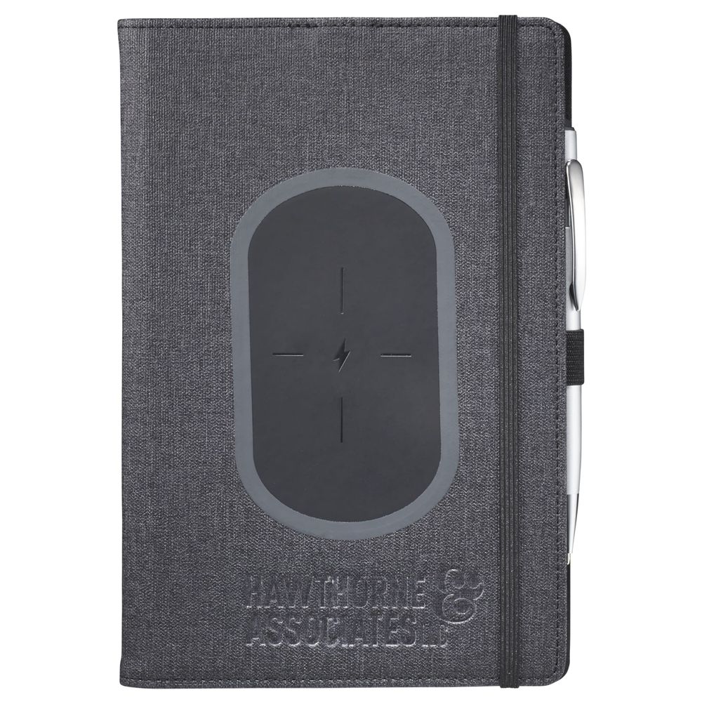 "5.5" x 8.5" Walton Wireless Charging JournalBook®"