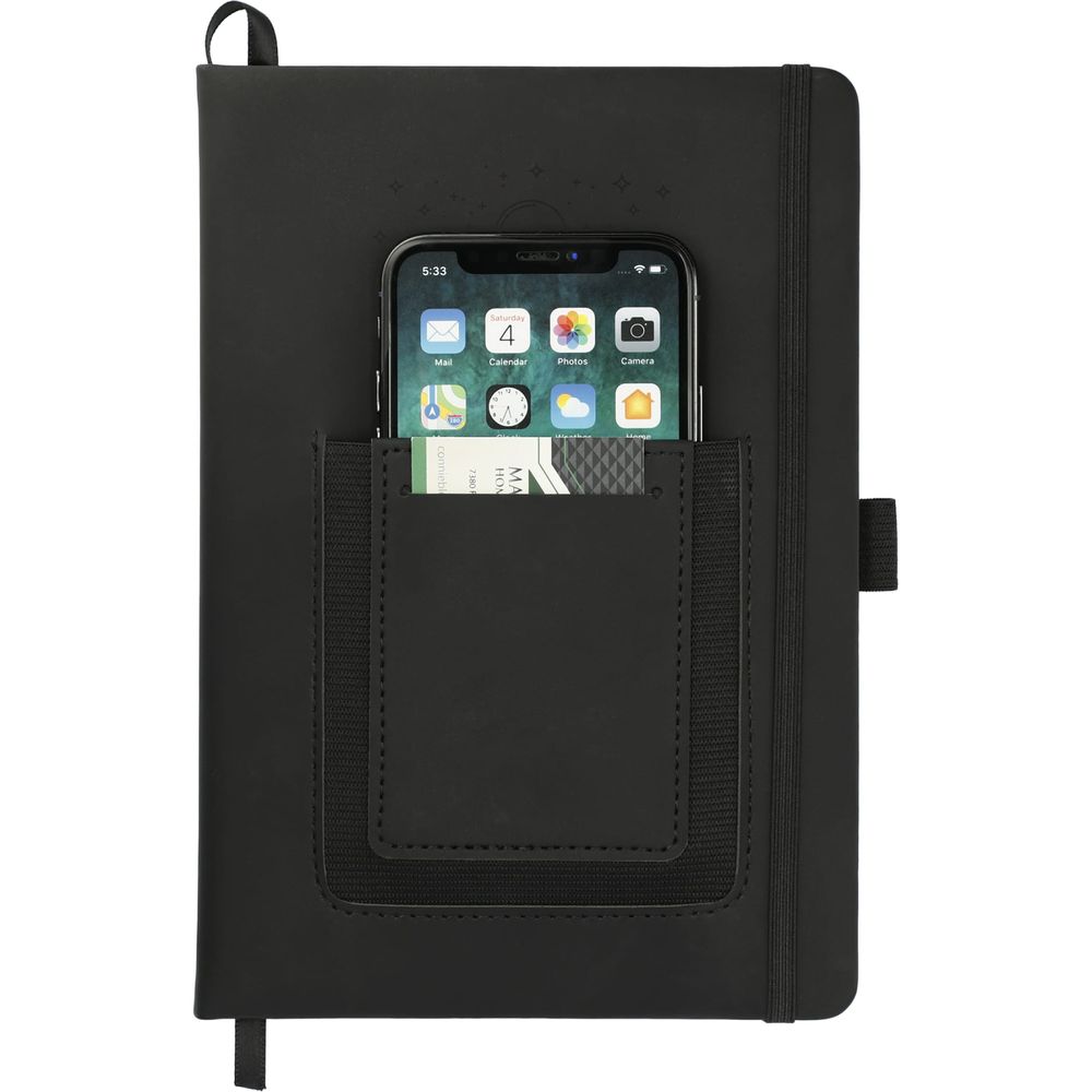 "5.5" x 8.5" Vienna Phone Pocket Bound JournalBook®"