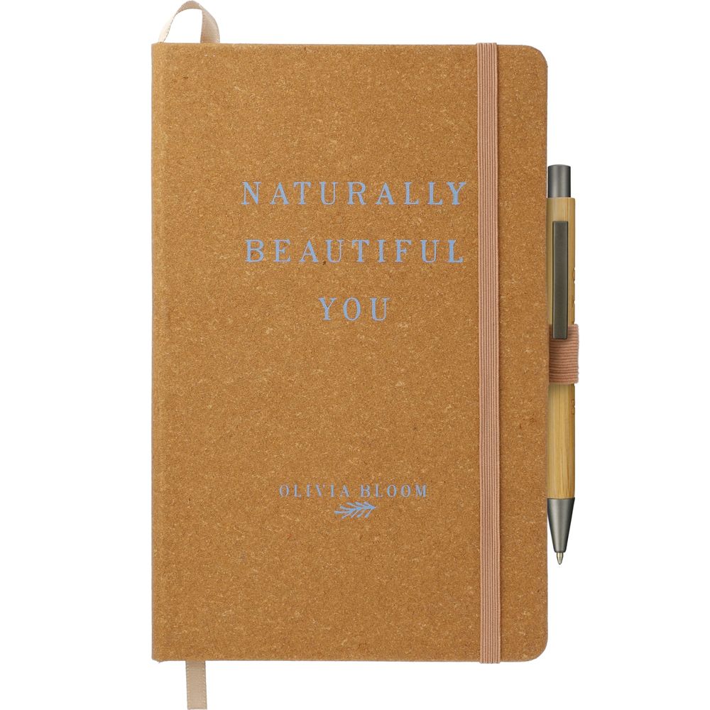 "5.5" x 8.5" Recycled Leather Bound JournalBook®"