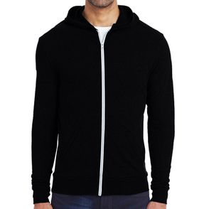 Threadfast Apparel Triblend Full-Zip Light Hoodie