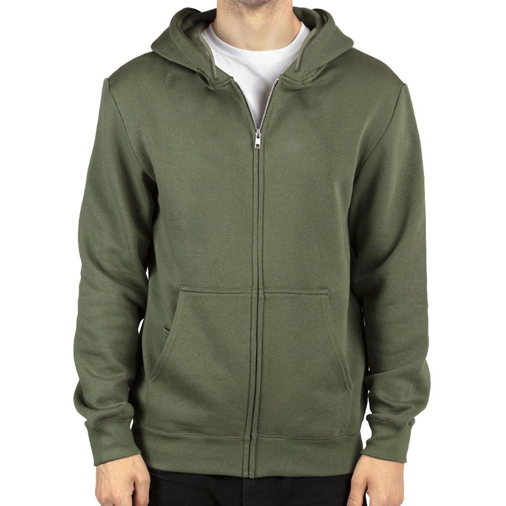 Threadfast Apparel Unisex Ultimate Fleece Zip Up Hoodie