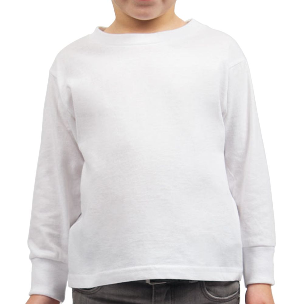 Rabbit Skins Long Sleeve Kids Shirt