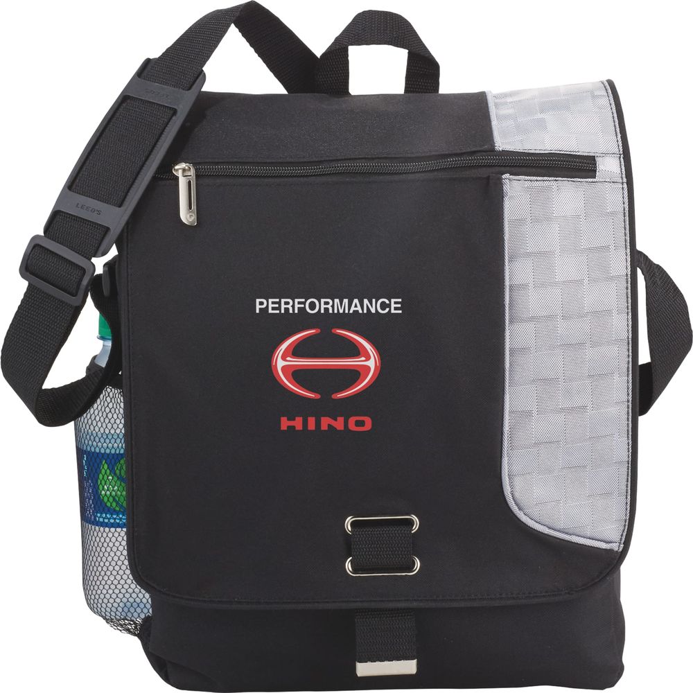 "Gridlock Vertical 15" Computer Messenger Bag"