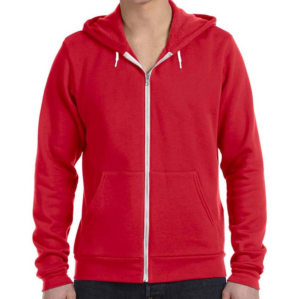 Bella + Canvas Fleece Zip Up Hoodie