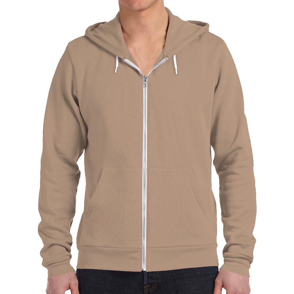 Bella + Canvas Fleece Zip Up Hoodie