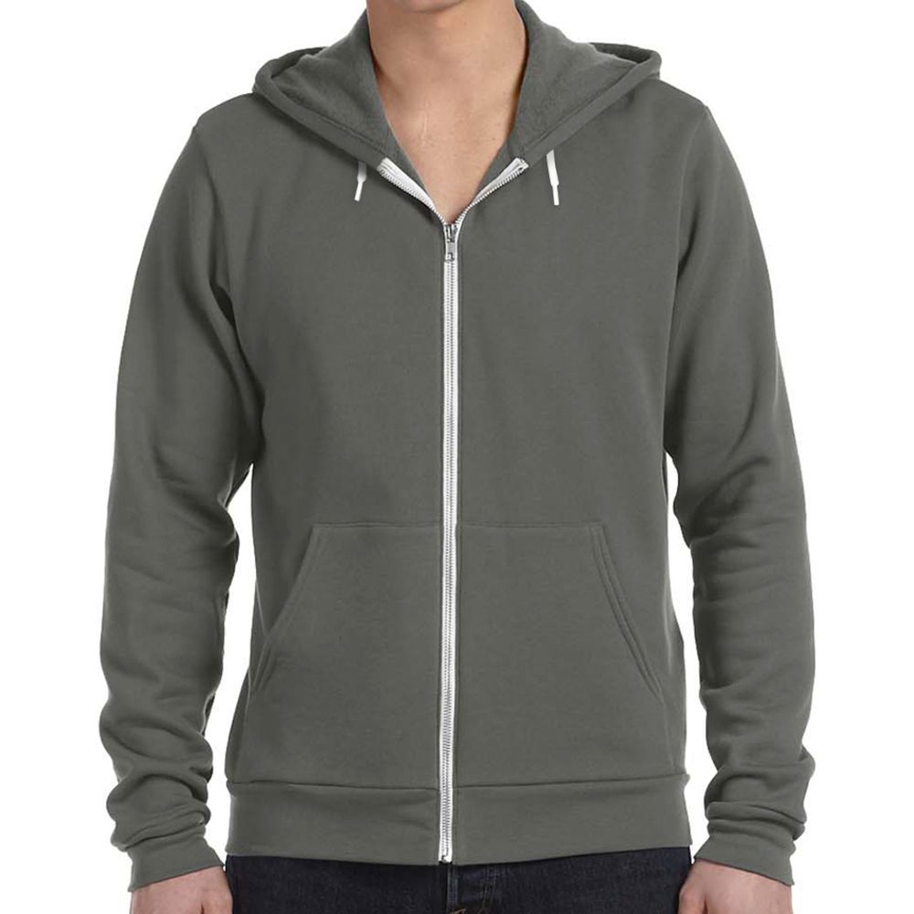 Bella + Canvas Fleece Zip Up Hoodie