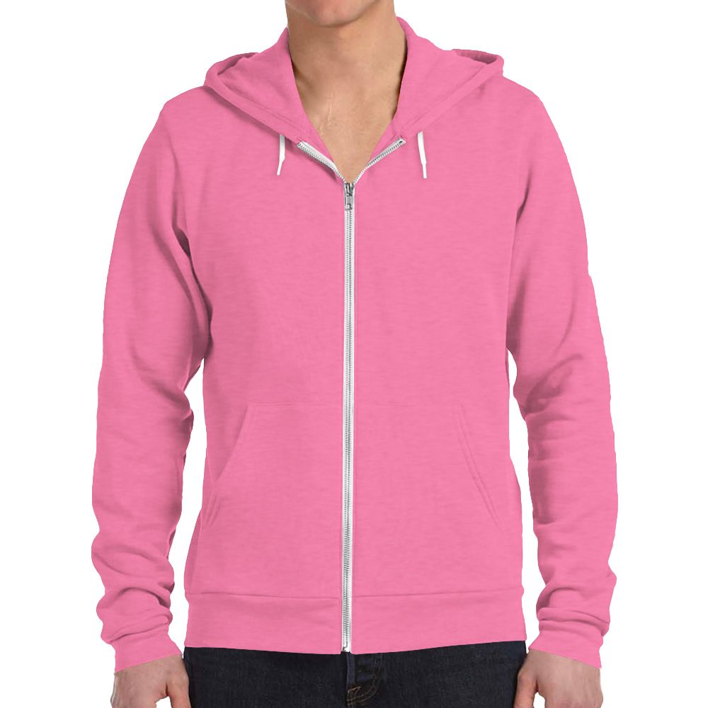 Bella + Canvas Fleece Zip Up Hoodie