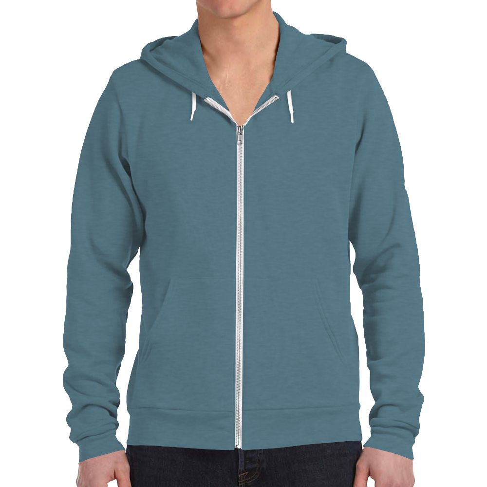 Bella + Canvas Fleece Zip Up Hoodie