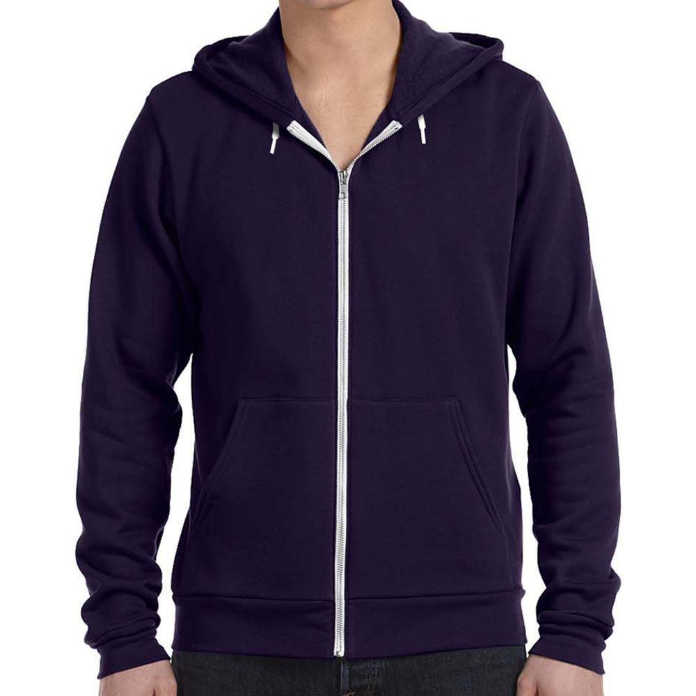 Bella + Canvas Fleece Zip Up Hoodie