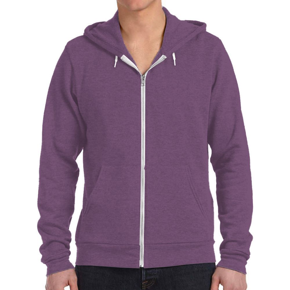 Bella + Canvas Fleece Zip Up Hoodie