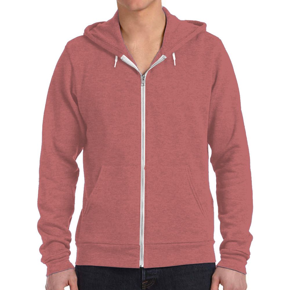 Bella + Canvas Fleece Zip Up Hoodie