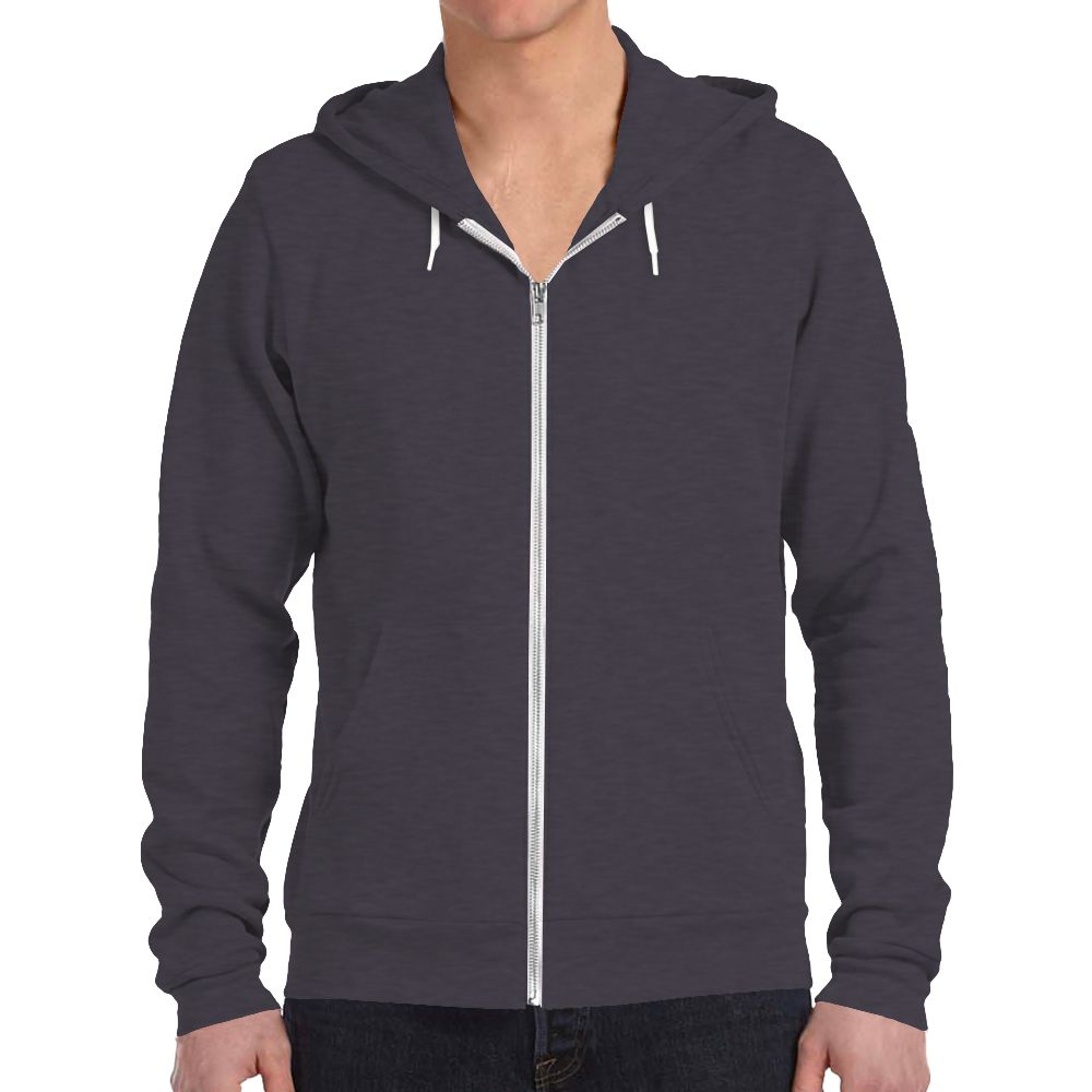 Bella + Canvas Fleece Zip Up Hoodie