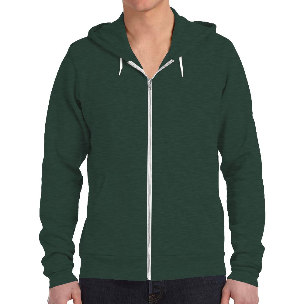 Bella + Canvas Fleece Zip Up Hoodie