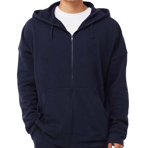 Bella + Canvas Sponge Fleece DTM Full-Zip Hooded Sweatshirt